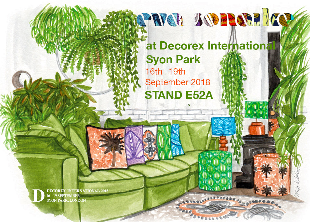 Eva Sonaike at Decorex