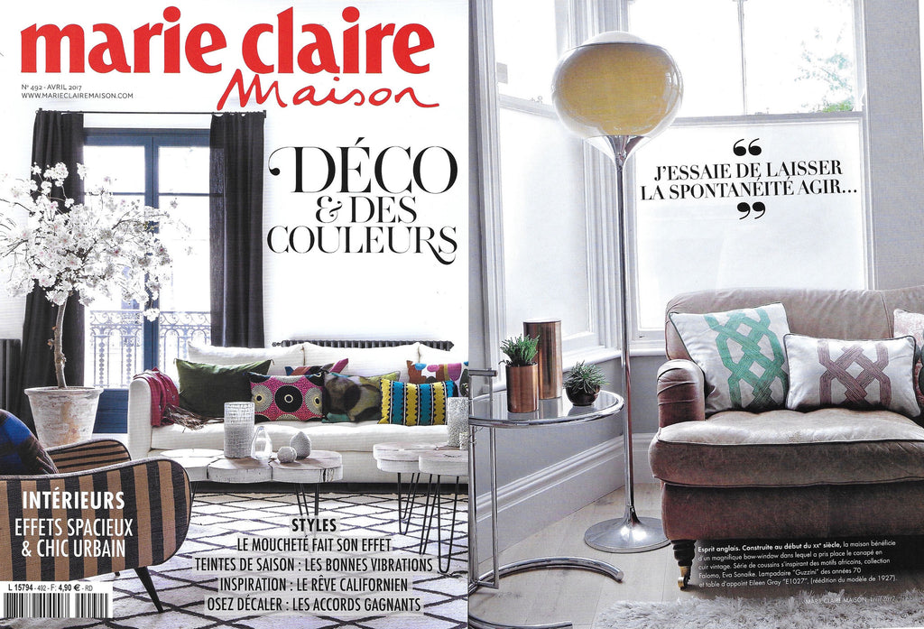 Eva Sonaike in Marie Claire Maison's April Issue