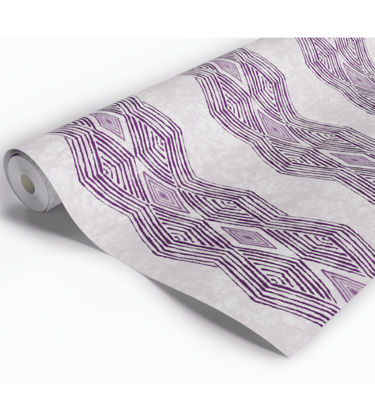 Odi Purple Wallpaper - Eva Sonaike