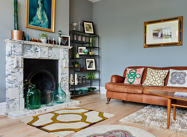 At Home With Emma Gurner - Colour &amp; Style in North London
