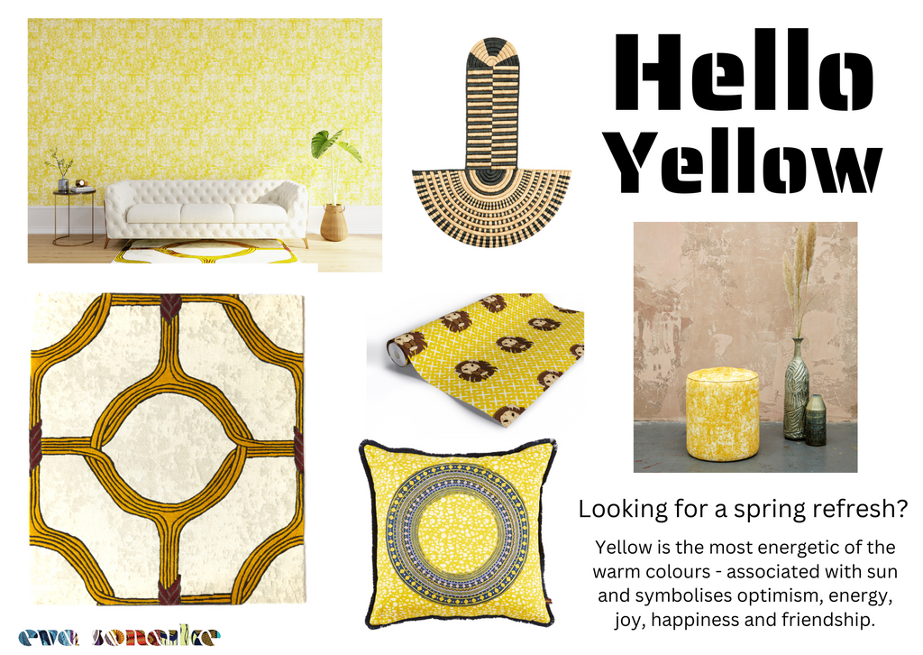 Re-energise your home with yellow