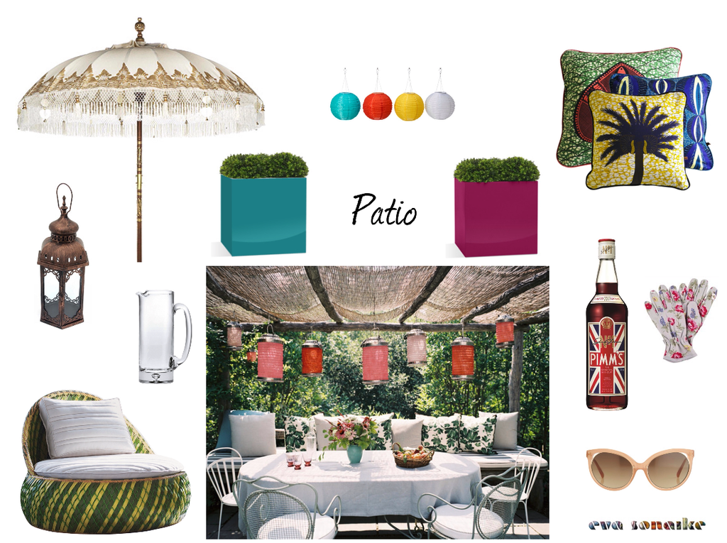 July: Patio