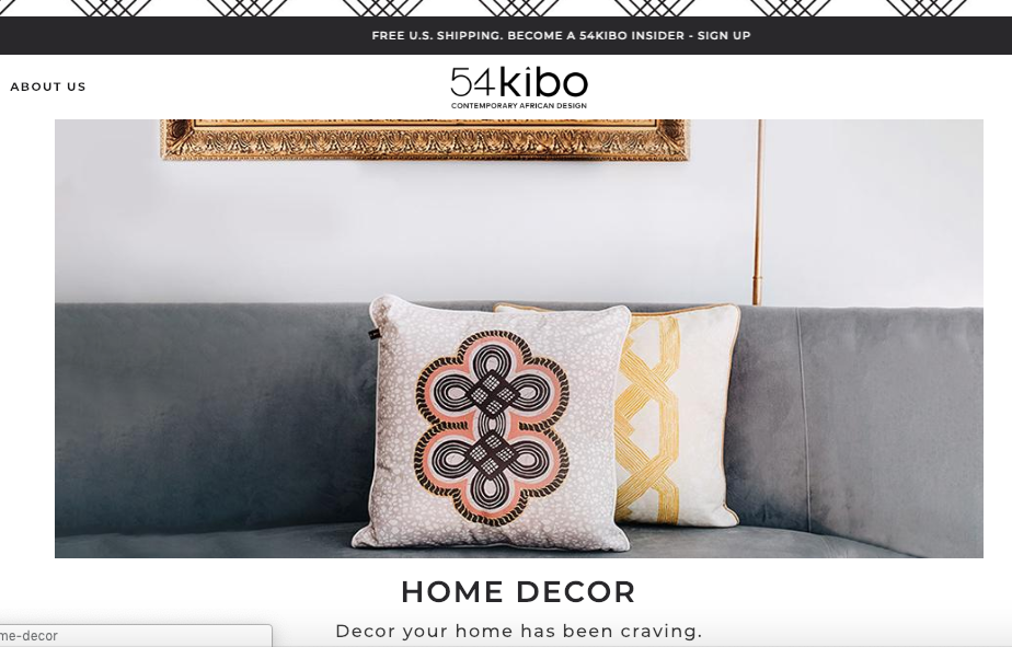 54Kibo: The New Home of African Design