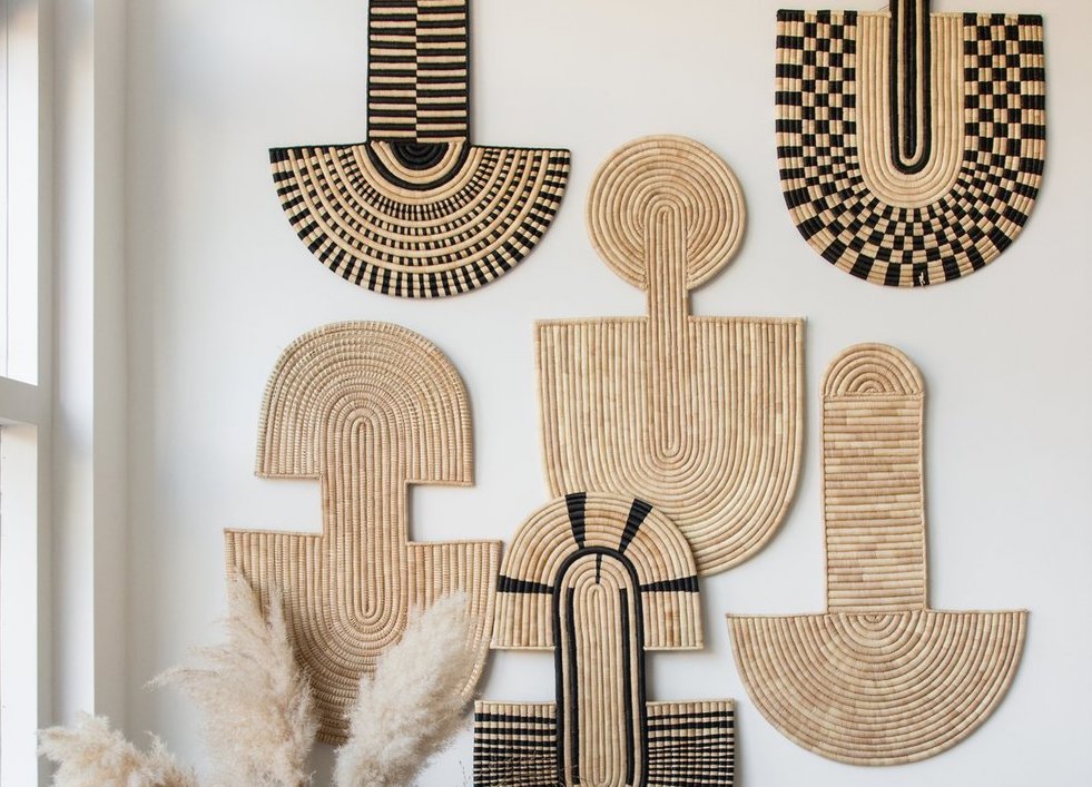 How to incorporate African baskets into your interiors