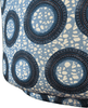 Ayo Blue Oval Ottoman - Eva Sonaike