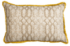 Eyo Beige Linen Fringe Cushion - Eva Sonaike