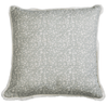Eyo Grey Linen Fringe Cushion - Eva Sonaike