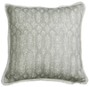 Eyo Grey Linen Fringe Cushion - Eva Sonaike