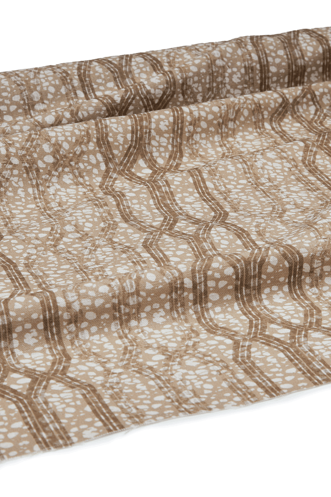 Eyo Beige Linen Fabric - Eva Sonaike