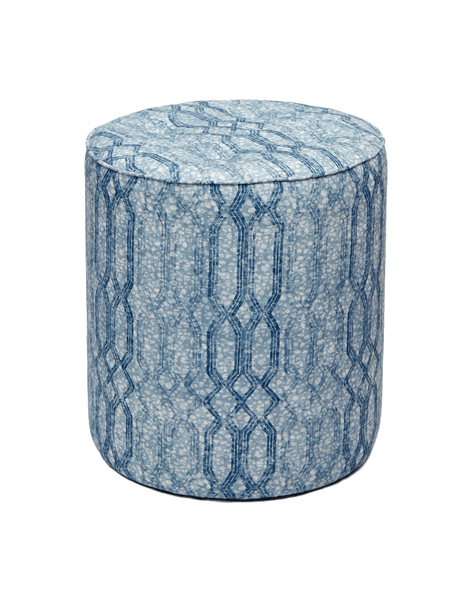 Eyo Pouffe Blue - Eva Sonaike