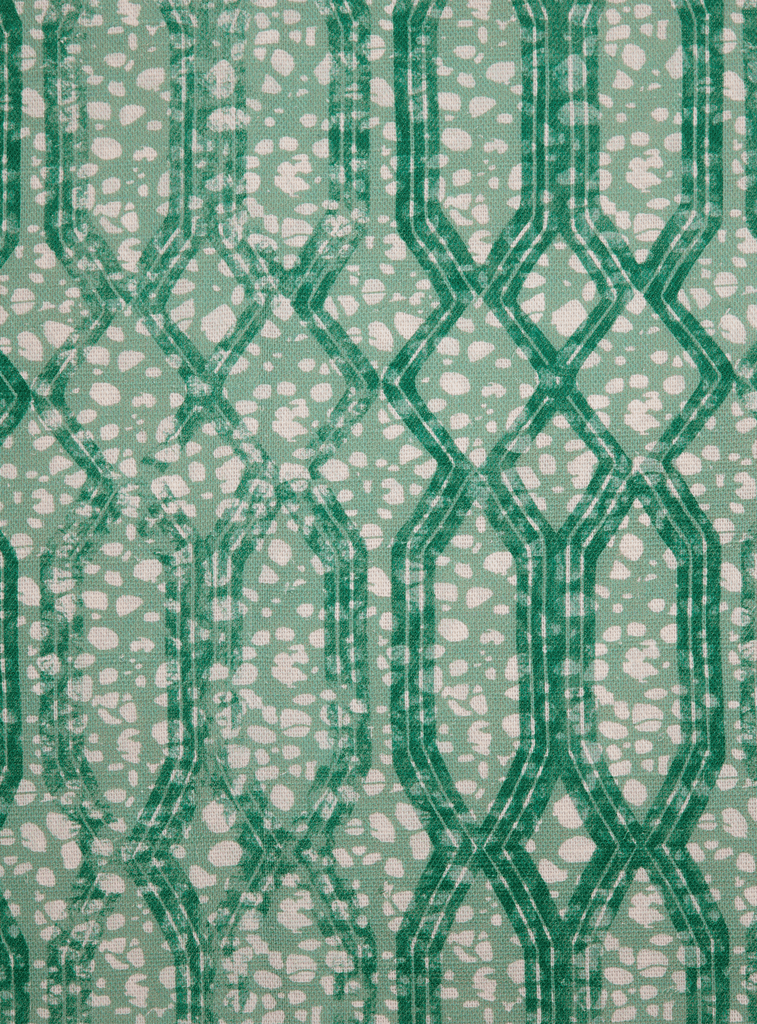 Eyo Green Linen Fabric - Eva Sonaike