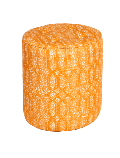 Eyo Pouffe Orange - Eva Sonaike