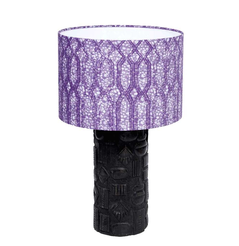 Eyo Lampshade Purple - Eva Sonaike