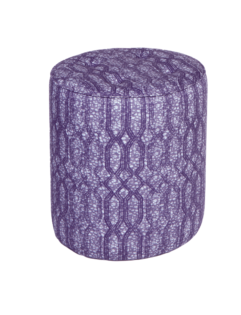 Eyo Pouffe Purple - Eva Sonaike