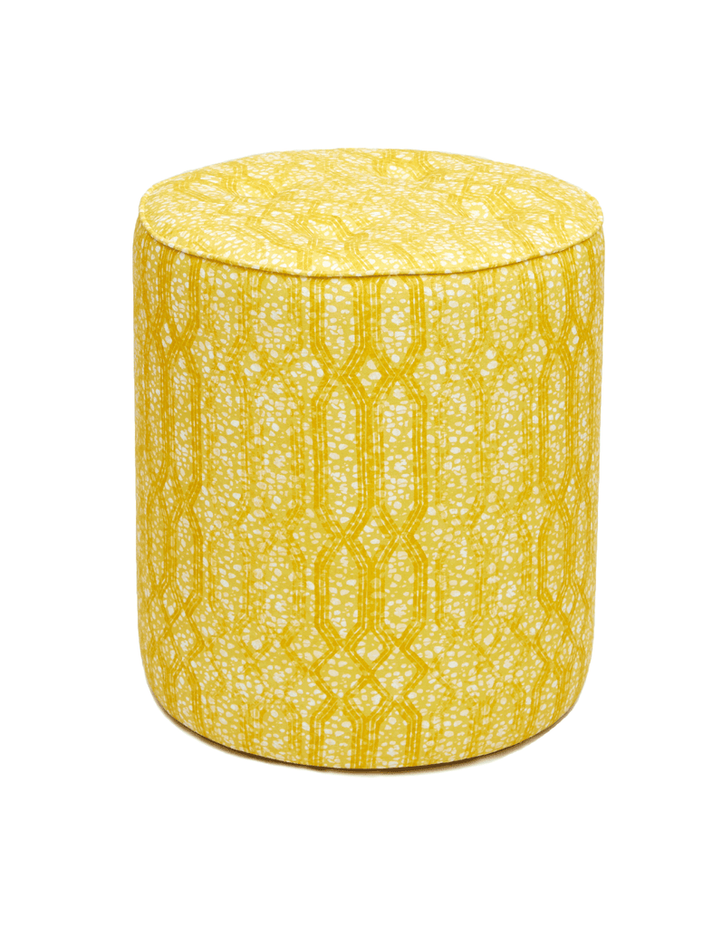Eyo Pouffe Yellow - Eva Sonaike