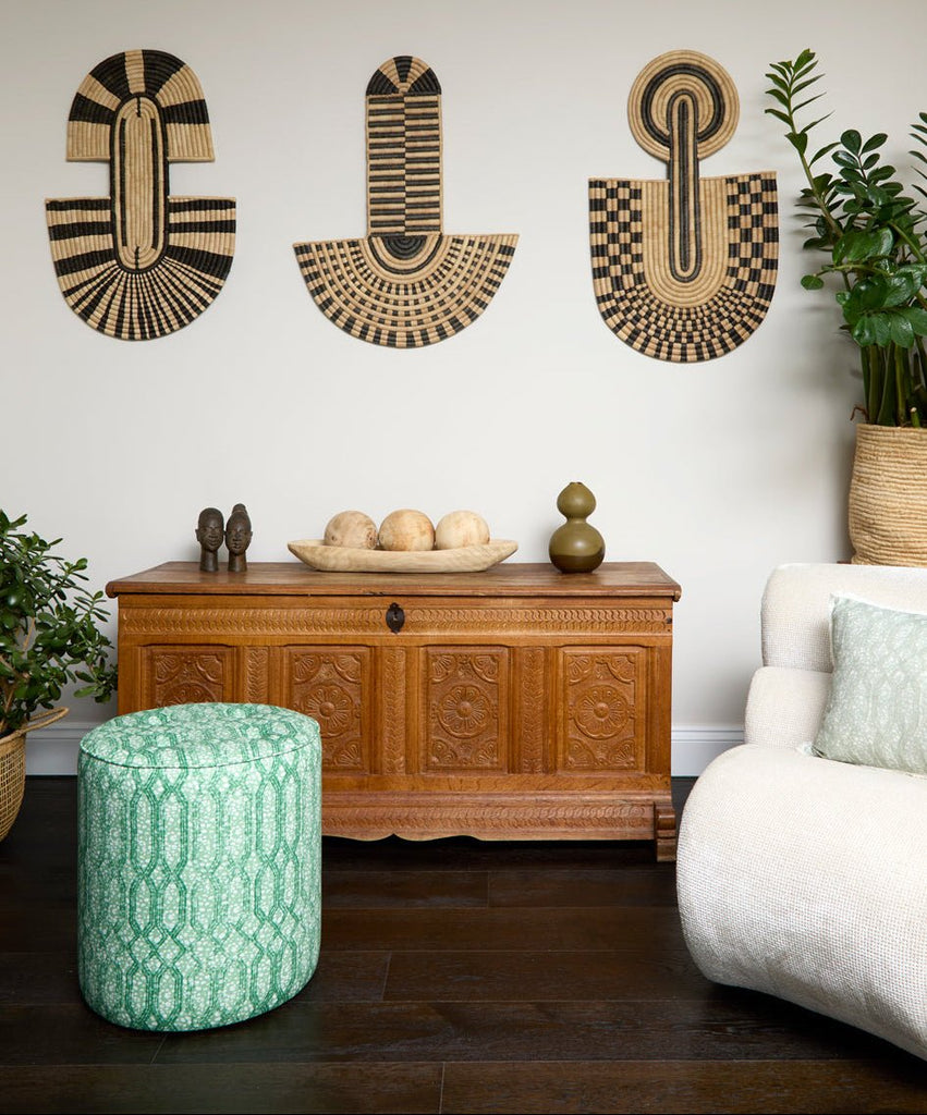 Eyo Pouffe Green - Eva Sonaike