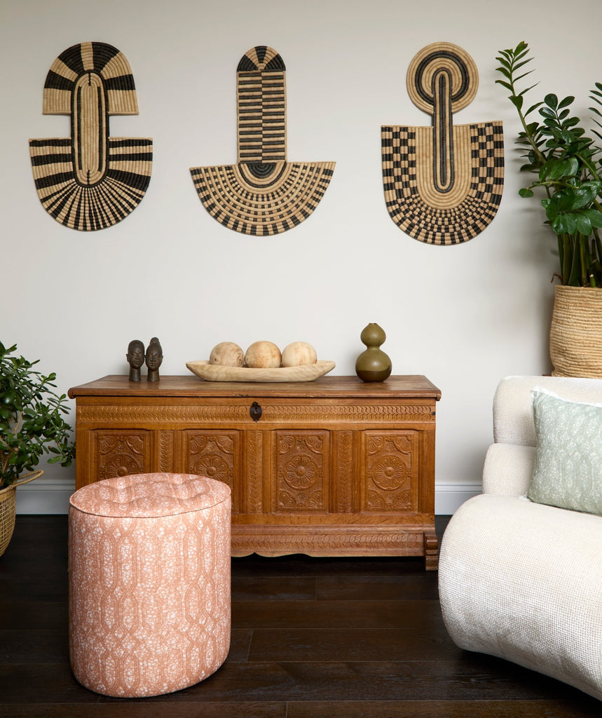 Eyo Pouffe Pink - Eva Sonaike
