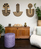 Eyo Pouffe Purple - Eva Sonaike