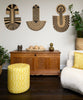 Eyo Pouffe Yellow - Eva Sonaike