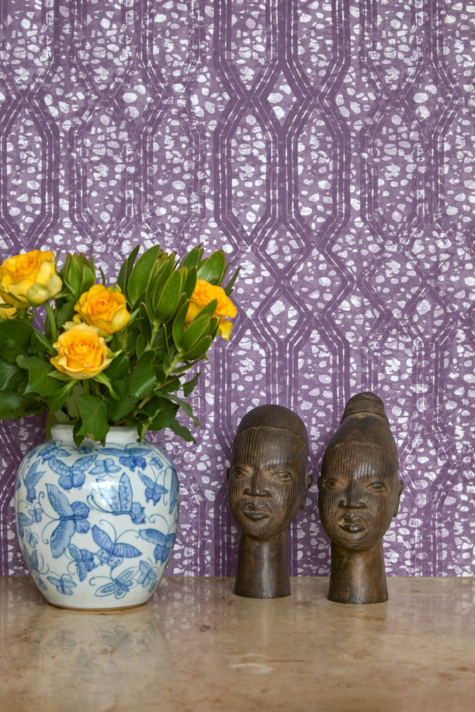 Eyo Purple Wallpaper - Eva Sonaike