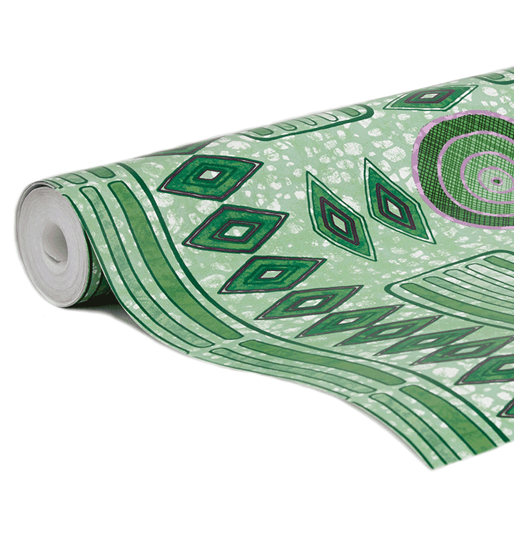 Alafia Wallpaper Green