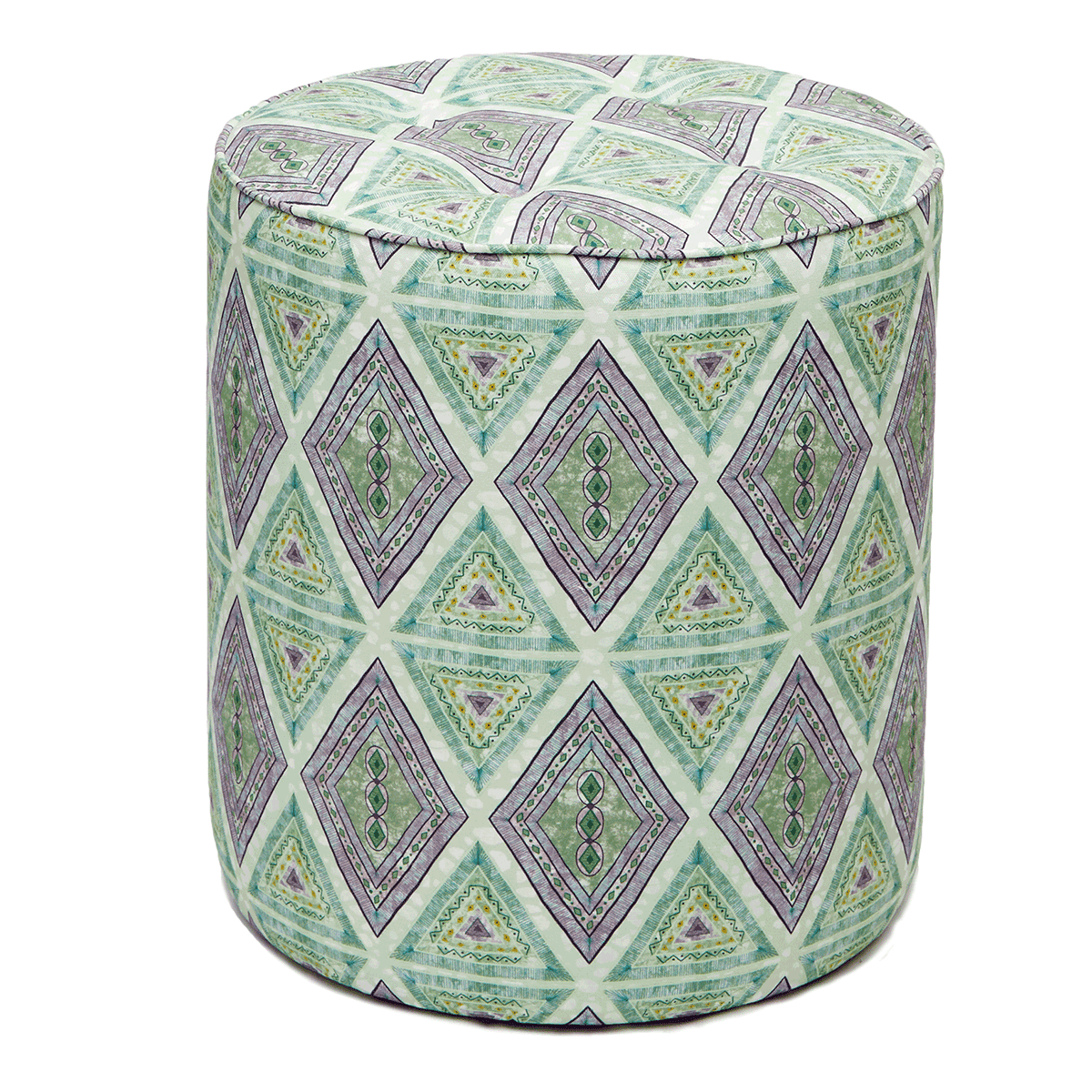 Sage green pouf deals