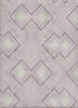 Grey African interior fabric with geometric pattern. Interior textile.